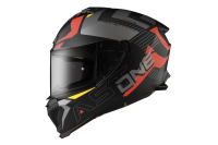 Casques Astone Nouveau modèle GT6 de haute qualité en ABS noir mat/rouge vintage, casque intégral, tailles XS-3XL, avec une bonne résistance aux chocs
