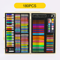 Crayon de coloriage lavable de grande capacité, ensemble de stylos de marché pour dessin lumineux
