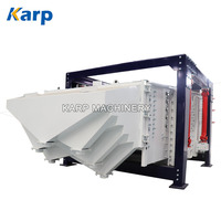 Salz-Quadrat-Schwing-Siebmaschine mit 3 Schichten, rotierendem Sieb und SS316 Vibrationsmaschine