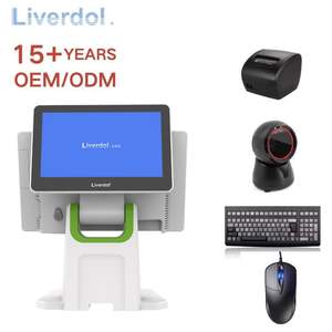 LIVERDOL 15.6 ''タッチスクリーンPOS電子端末レジ機システム小売り用ポイントシステム - Product Image 3