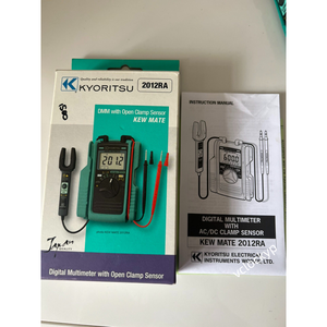 เคียวริทสึ KEWMATE 2012RA แคลมป์มิเตอร์ดิจิตอล AC/DC 120A RMS ใหม่ - Product Image 1