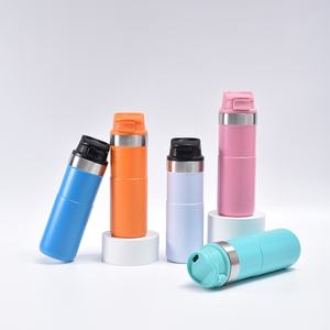 Logo personnalisé 16oz Classic Trigger <span class=keywords><strong>Action</strong></span> Tasse à café de voyage Tasses <span class=keywords><strong>thermos</strong></span> isolées en acier inoxydable <span class=keywords><strong>Bouteille</strong></span> d'eau d'une capacité de 500ml - Product Image 1