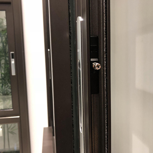 Fenêtre coulissante à double <span class=keywords><strong>vitrage</strong></span>, <span class=keywords><strong>prix</strong></span> avantageux, résistante au feu, avec sécurité anti-effraction, insonorisée, en aluminium, design moderne - Product Image 5