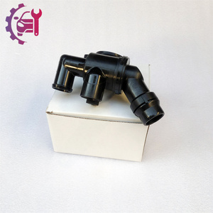 Ensemble de boîtier de Thermostat de liquide de refroidissement DECTRADE pour Audi A3 A4 A6 TT VW Golf Jetta Passat Eos 06D 121 111G/F 06D121111G 06D121111F - Product Image 2