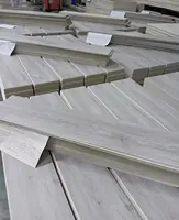 Carrelage en vinyle en bois pour plancher Commercial, résistant au feu, spf