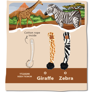 Jouet à mâcher durable pour animaux de compagnie <span class=keywords><strong>Guess</strong></span> Whose Tail, jouet interactif pour chien, queue réaliste - Product Image 3