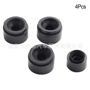 ยางกันกระแทกฝากระโปรงเครื่องยนต์ Audi Volkswagen Skoda รุ่น 07C103226B 06J103226 4 ชิ้น สีดำ - Product Image 3