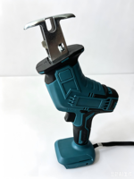 Scie sauteuse sans fil 21V robuste, batterie 1,5 Ah, course de 15 mm, scie sabre à une main pour la coupe du bois et du métal, prix usine