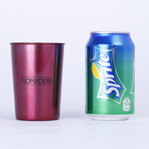 Taza Nomade de acero inoxidable, 74x58x101mm, vajilla portátil para uso en exteriores - Product Image 2