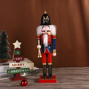 Nouveau <span class=keywords><strong>casse</strong></span>-<span class=keywords><strong>noisette</strong></span> <span class=keywords><strong>de</strong></span> noël 30cm artisanat créatif en bois journée des enfants cadeau décoration vente en gros - Product Image 3