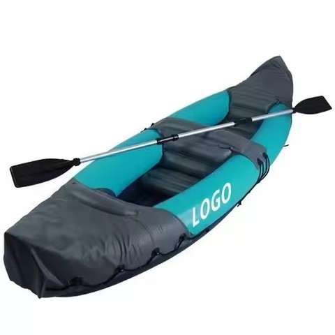 USA Warehouse Spot Two Person Waterplay Foldable Durable Explore Travel Portable Inflatable Kayak Boat