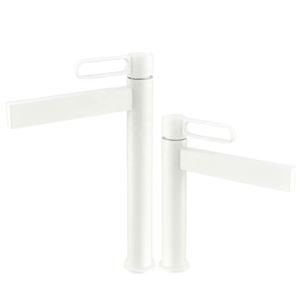 Kiểu dáng đẹp hiện đại thép không gỉ 304 duy nhất-lỗ lưu vực vòi nước hiện đại nóng/lạnh gốm đơn rỗng xử lý thiết kế hiện đại - Product Image 3