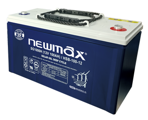 NEWMAX SG1000H 12V 100Ah GEL Deep Cycle VRLA Solar Lead Acid Battery High Performance for Solar System UPS Inverter - Product Image 6