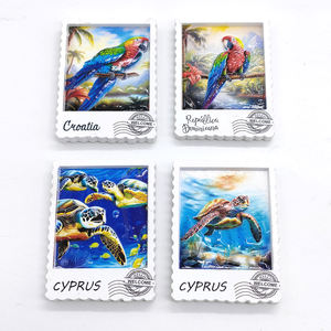 Usine Logo personnalisé Impression Design créatif Résine Aimant de réfrigérateur <span class=keywords><strong>Volcanica</strong></span> Volcano Souvenir Aimant de réfrigérateur - Product Image 4