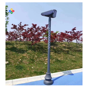 Poste de lámpara de exterior de 4m, postes decorativos de iluminación de jardín utilizados para varios centros deportivos, centros comerciales, colonias de viviendas, - Product Image 5