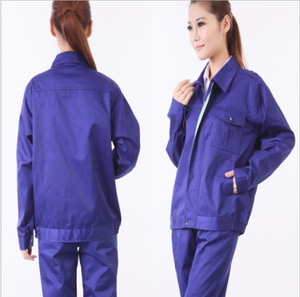 Traje de Trabajo de Algodón Puro de Manga Corta, Traje de Protección Laboral para Reparación de Automóviles y Soldadura en Verano - Product Image 4