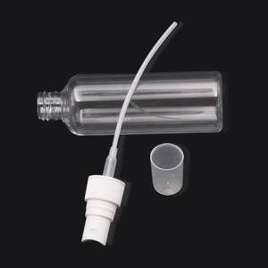 زجاجات رذاذ بلاستيكية فارغة قابلة لإعادة التدوير سعة 100 مل، زجاجة رذاذ شفافة من البولي إيثيلين تيريفثالات مع بخاخ رذاذ دقيق، بيع بالجملة - Product Image 3