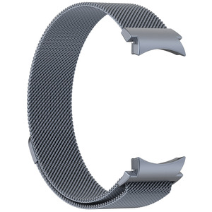 Ajuste rápido de acero inoxidable Milanese No Gaps Band para <span class=keywords><strong>Samsung</strong></span> <span class=keywords><strong>Galaxy</strong></span> <span class=keywords><strong>Watch</strong></span> 7 6 5 <span class=keywords><strong>4</strong></span> Classic 5Pro Correa de metal de bucle magnético - Product Image 2