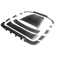 Kit de Carrocería Completo de Fibra de Carbono con Acabado Brillante SHENGTIAN para Mercedes-Benz W464 Clase G 2019+, Alerón Trasero y Labio Delantero con Acabado Pulido