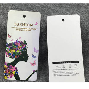 Compre Productos Chinos: Etiquetas Colgantes de Cartón Plástico Comercial para <span class=keywords><strong>Ropa</strong></span> - Product Image 4