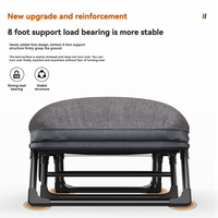 Chaise Pliante Moderne de Luxe en Métal, Réglable, Portable, pour Camping, Bureau, Pêche, Haute Qualité, pour l'Extérieur