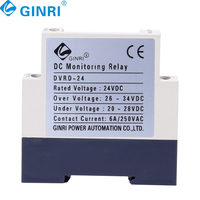 Relais de protection de circuit de surveillance de surtension/sous-tension DC DVRD