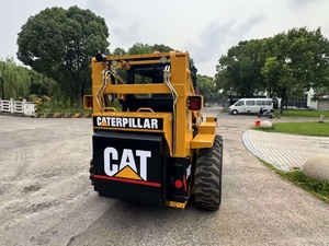 Cargadora <span class=keywords><strong>de</strong></span> Ruedas CAT 246D Usada con Estructura Reforzada, Cucharón Sólido y Acoplador Rápido para Sudamérica - Product Image 2