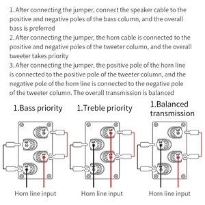 Cable de altavoz HIFI Cable de puente chapado en oro Conexión de cable de altavoz Conexión de cable de puente de audio de sonido de doble cable - Product Image 5