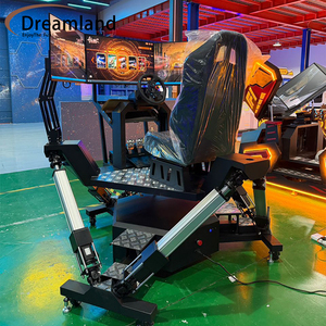 <span class=keywords><strong>Simulador</strong></span> de Carreras Dreamland de Alta Rentabilidad con 6 Ejes y 3 Pantallas, Juego de Conducción Dinámica con Movimiento Completo para Centros Comerciales - Product Image 3