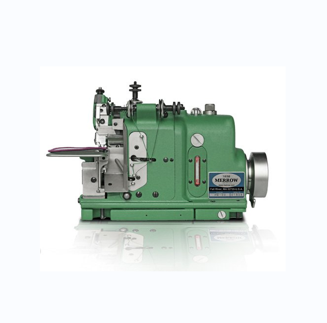 High Quality American Brand Merrows Industrial Sewing Machine for Emblem Ending Mechanical Green 6MM Max. Sewing Thickness 114