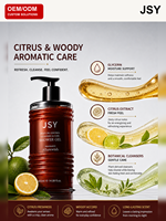 Gel Douche Homme 400ml OEM ODM Marque Privée, Parfum Agrumes Boisé, Contrôle du Sébum, Nettoyant, Parfum Longue Durée, Lavant Corporel pour Hommes