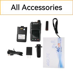 Radio PTT globale longue portée 5000 km, talkie-walkie 4G avec carte SIM ETMY ET-C65, prend en charge 600 groupes avec GPS - Product Image 5