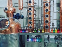 Équipement de brasserie artisanale DYE 300L pour la distillation du whisky - Système de chaudière à chauffage direct ou à vapeur