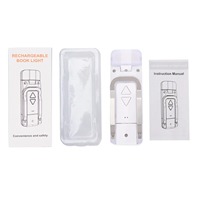 Senya-Pro мини-USB перезаряжаемая Регулируемая яркость идеальная Закладка кровать лампа для чтения для девочек дорожный свет карманный свет