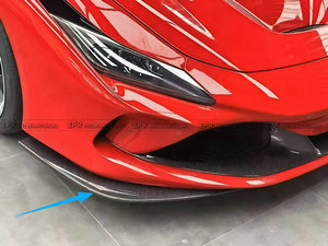 Lèvre avant style OEM pour Ferrari F8 en carbone sec - Product Image 2