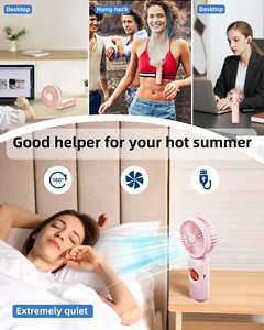 Us Warehouse Products Ventilador pequeño portátil Mini Usb Ventiladores de mano recargables Mini ventilador de logotipo personalizado - Product Image 6