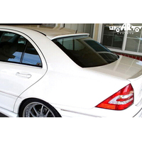 Aileron de toit de fenêtre arrière noir brillant HS pour Benz Classe C W203 2001 2002 2003 2004 2005 2006 2007
