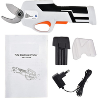 Vertak – sécateur à batterie 2000mAh, 7.2v, capacité de coupe 25mm, cisaille à batterie manuelle
