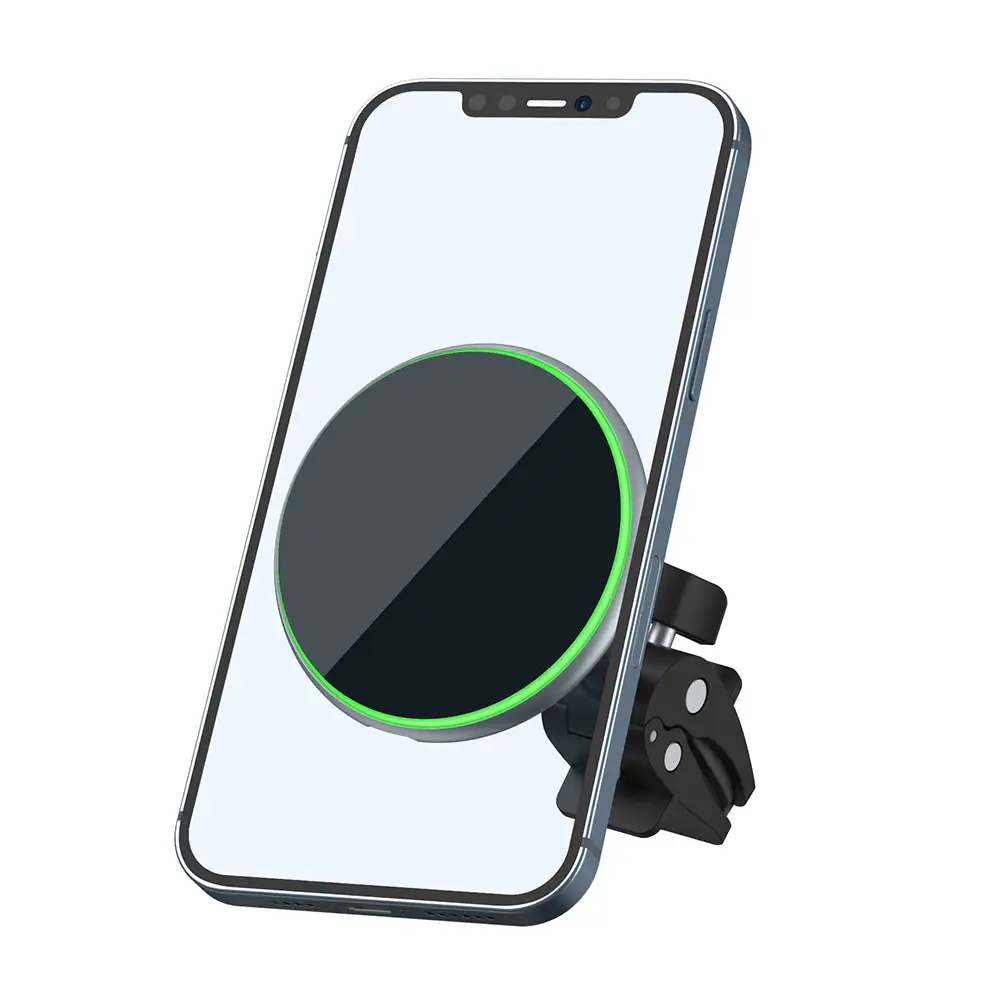 WiWU Wireless Magnetic Charger Car Mount for IP 12 IP13 series Wireless Charge Car Holder for Air Vent Phone Holder
