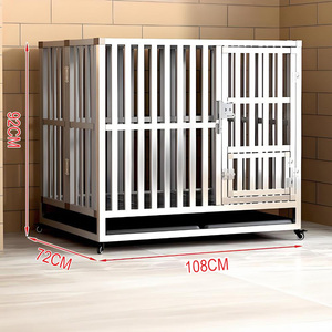 <span class=keywords><strong>Cage</strong></span> pliable résistante aux chocs pour chien bondage en métal <span class=keywords><strong>cage</strong></span> pliable pour chien grands meubles avec plateau en plastique pour lae - Product Image 1