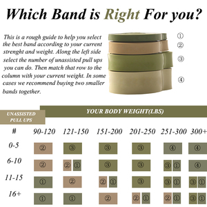 Pull-Up Assist Rubber Latex Resistance Strength <strong>Powerband</strong> - Product Image 4