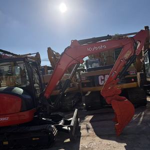 รถขุด KUBOTA KX057 ขนาด 5.7 ตัน บุ้งกี๋ 0.21 เมตร กำลัง 33.8 กิโลวัตต์ รุ่นปี 2020 พร้อมหัวเจาะ - Product Image 3