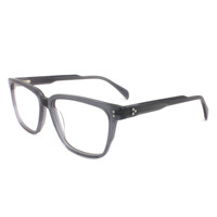 Nuevas Gafas Graduadas Clásicas de Montura Completa, Material de Acetato, Diseño Cómodo y de Alta Calidad, Monturas Ópticas para Hombre