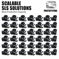 Composants imprimés en 3D SLS personnalisés, impression en nylon PA12 en vrac, service de prototypage rapide, joints, supports, engrenages, production en petites séries