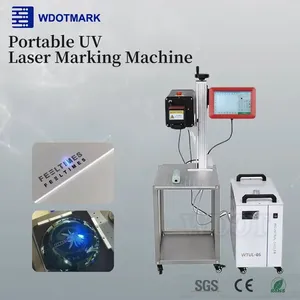 Machine de marquage portable, graveur laser, marqueur laser UV, fibre laser 5W 10W - Product Image 5