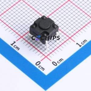 UK-B02123-G4.3-160 Tactile Switch DIP-4P,6.2x6.2mm Switch 1.6N 6.15mm 6.15mm 4.3mm - Product Image 1