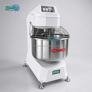Mélangeur spiral automatique robuste 75 kg, pétrin industriel <span class=keywords><strong>pour</strong></span> la production de <span class=keywords><strong>pain</strong></span>, de pizza et de produits de boulangerie - Product Image 2