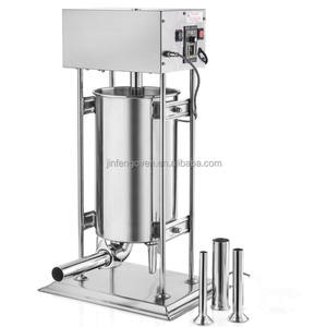 Nouvelle machine à saucisses électrique en acier inoxydable, remplisseuse automatique de saucisses avec une capacité de 10L-25L pour usage industriel - Product Image 3