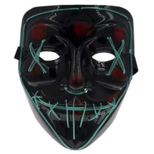 Luz máscara para <span class=keywords><strong>disfraz</strong></span> de <span class=keywords><strong>Halloween</strong></span> EL alambre de <span class=keywords><strong>purga</strong></span> máscara para Festival de las Partes - Product Image 3