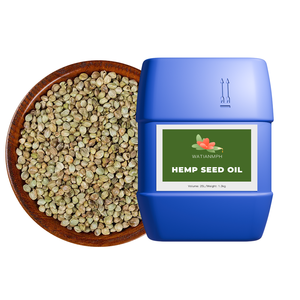 Grosir Pabrik merek pribadi jumlah besar minyak biji rami organik alami murni untuk perawatan kulit bau segar - Product Image 2